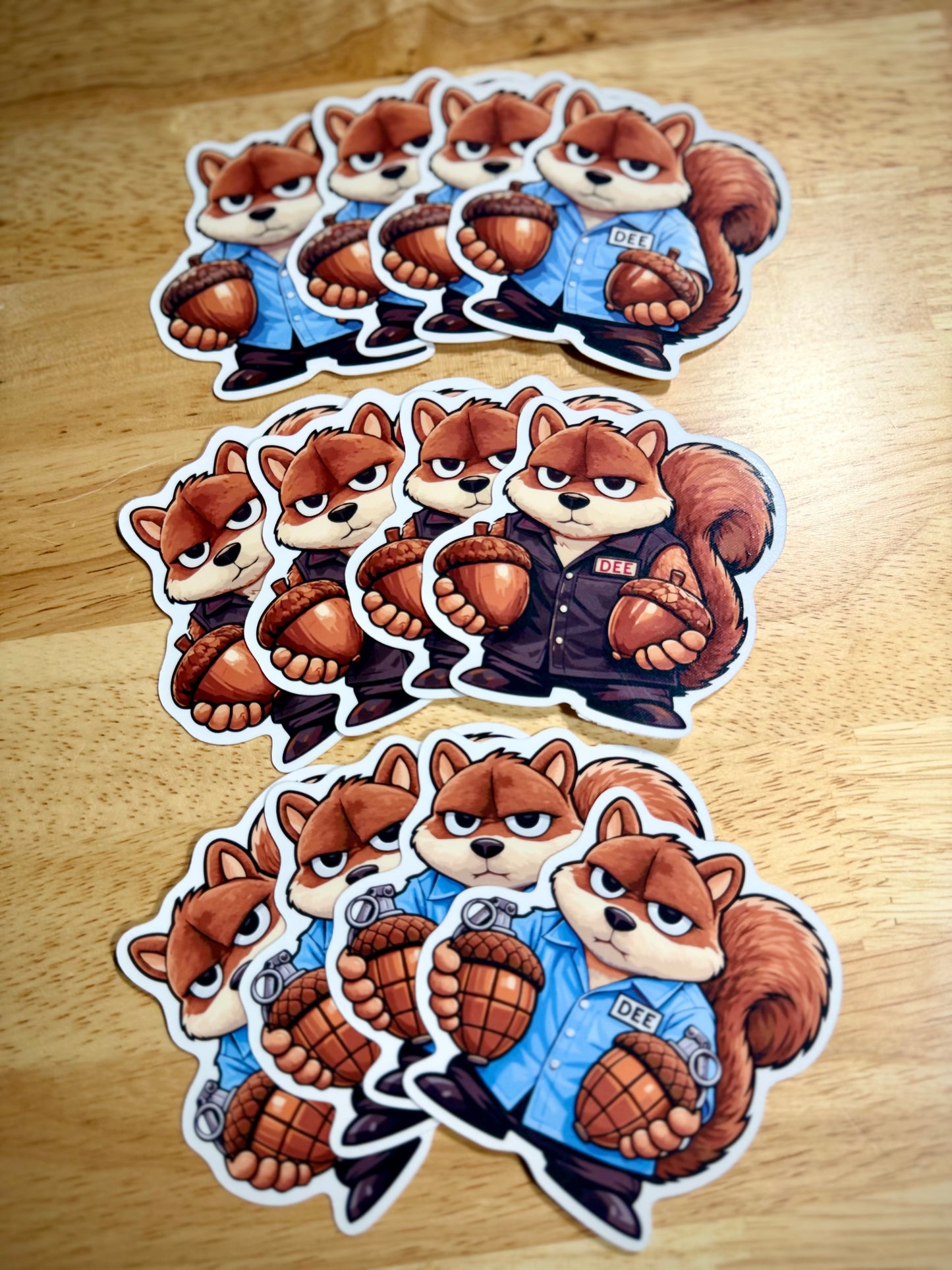 Dee's Nuts Sticker (3") - Dee Cuts